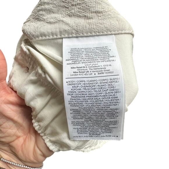 Nike Devin Booker Snap Track Pant Joggers Basketball Men's Ivory White XLTT Tall - Picture 11 of 11